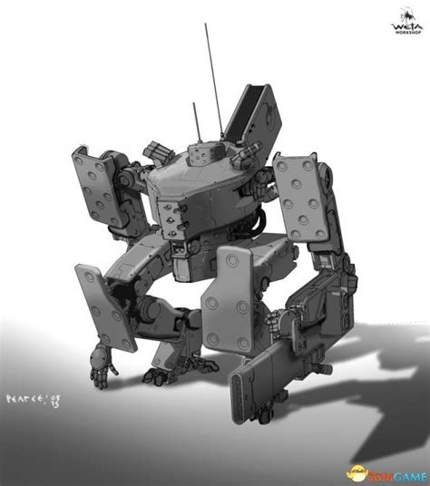 次世代 星际 侦查机甲 科幻 SCIFI 战斗机甲 3d模型-cg模型免费下载-CG99