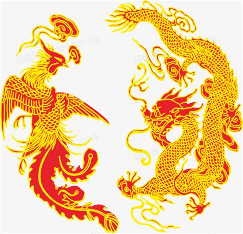 龙凤图案图片