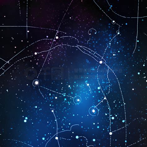 天秤座星图图片