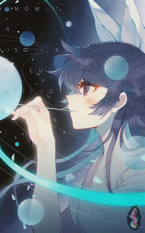 漫画人物白夜图片