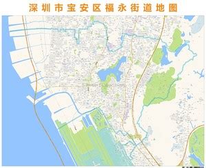 深圳宝安区地图 交通