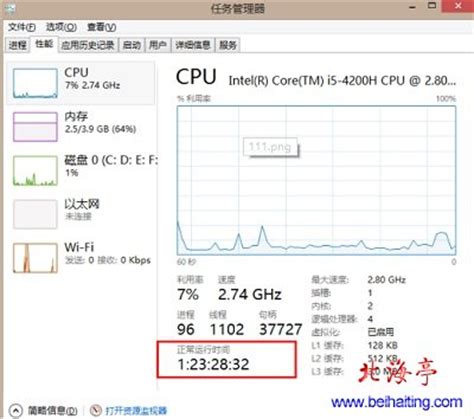 CPU正常运行时间是什么意思,Win8笔记本如何彻底关机?_北海亭-最简单实用的电脑知识、IT技术学习个人站