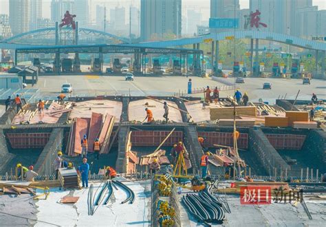 汪祥旺一行调研高新三路（三环线-外环线）改造提升工程-武汉市汉阳市政建设集团有限公司