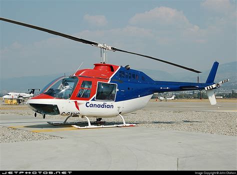 C-GXHC | Bell 206B JetRanger II | Canadian Helicopters | John Olafson ...