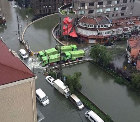北京最强暴雨：东方夏威夷燕郊看海了 通州也被淹