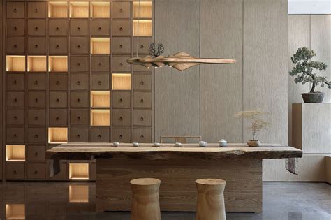 新中式禅意茶室装饰画客厅餐厅书房软装样板房沙发背景墙四联挂画-美间设计