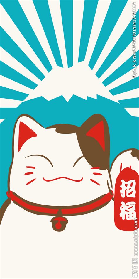 日本可爱卡通招财猫素材图片免费下载-千库网