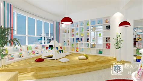 幼儿园阅读室，图书馆-室内设计-拓者设计吧