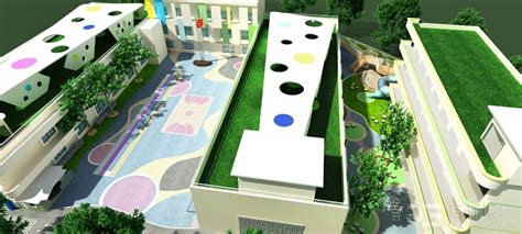 新起点幼儿园-建筑设计-成功案例-幼儿园装修_幼儿园设计 -【格林设计官网】专注20余年品质