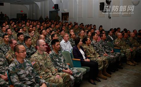 2019年中美两军人道主义救援减灾联合演练举行-国防信息-中华人民共和国退役军人事务部