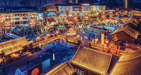 辽宁沈阳：夜市人气旺-人民图片网