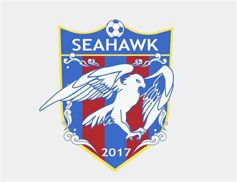 红蓝足球队徽章设计PNG图片素材下载_图片编号9160489-PNG素材网