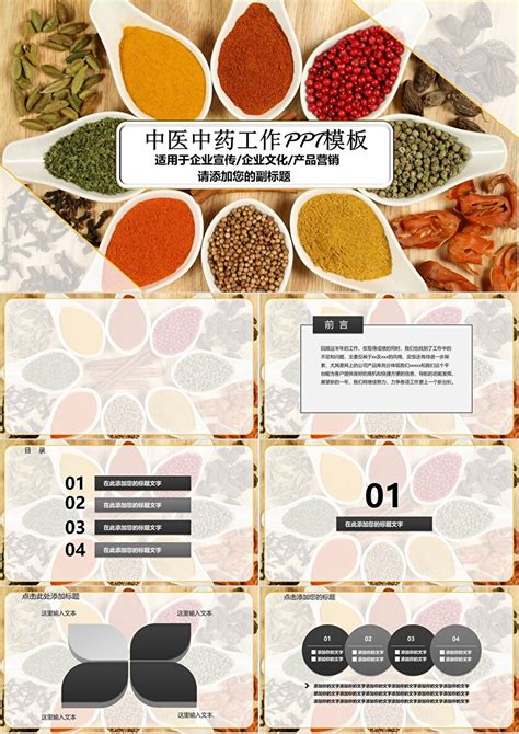 中医中药工作产品营销宣传企业文化介绍PPT模板_PPT牛模板网