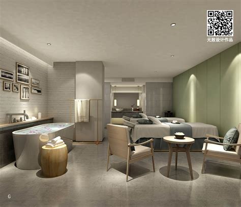 SPA设计-美丽田园 - 会所设计 - 上海轶骐设计工程有限公司设计作品案例