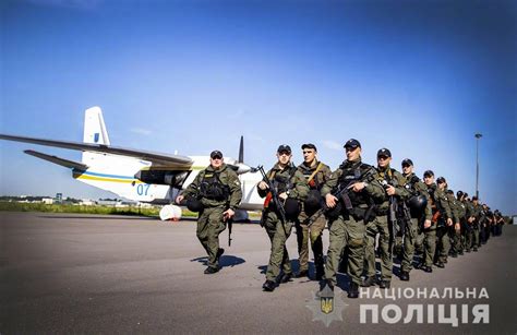 乌克兰警察的空中支援部队开始上岗