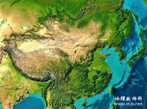中国地图立体感的图片