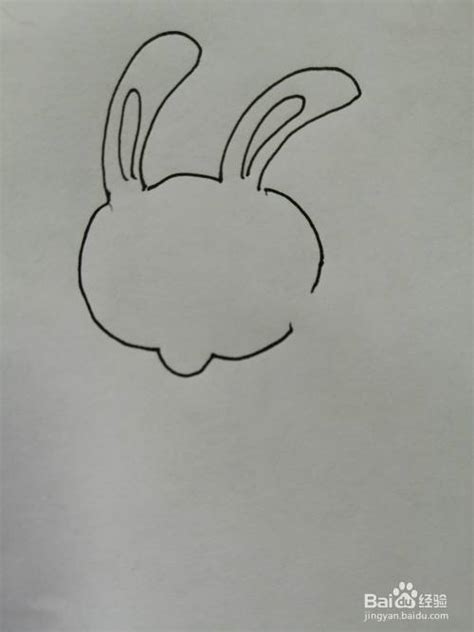 小兔子怎么画 小兔子简笔画步骤图 - 水彩迷
