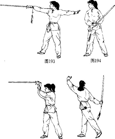刚强的剑道武士在练习武术与竹竹在黑色的背景视频素材_ID:VCG42N1194418014-VCG.COM
