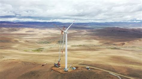 5150米！德阳造世界最高海拔风电机组完成吊装_四川在线