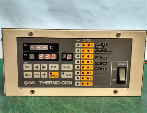3726 SMC THERMO-CON CHILLER CONTROLLER INR-244-110E - J316Gallery