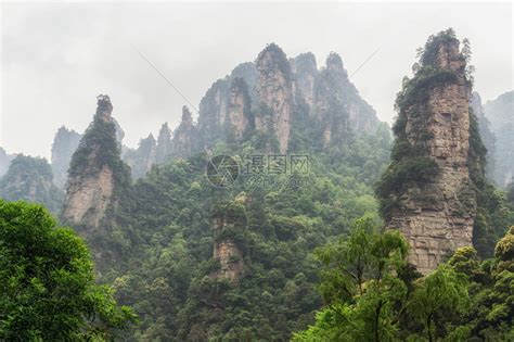 张家界武陵源:雨过天晴云漫峰林 - 湖南印象推荐 - 新湖南