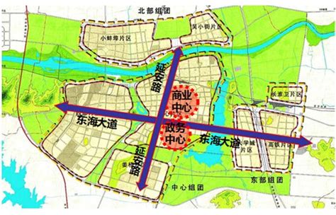 蚌埠新中心！高铁新区规划新鲜出炉，4所医院、13座学校，还有南站东广场……_新城