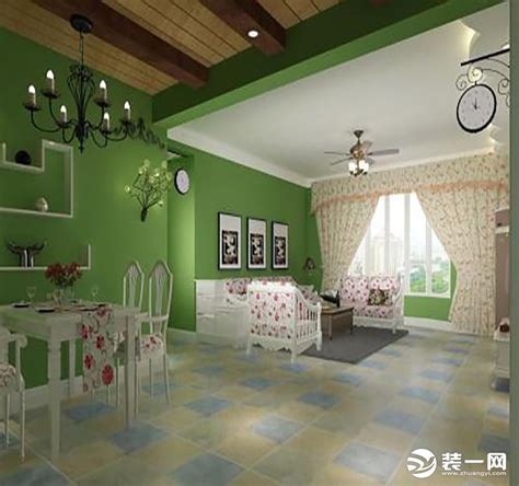 装修最舒服的绿 住在生态油画里 - 绿色系列-上海装潢网
