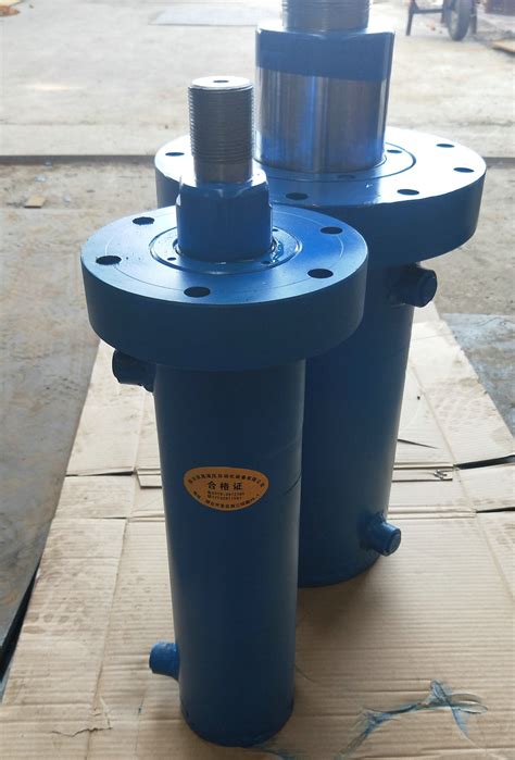 厂家定制 工程用重型液压油缸 前法兰型焊接式液压油缸支持定制-阿里巴巴