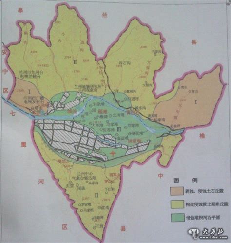 兰州市城关区详细地图,甘肃兰州城关区,长春市南关区_大山谷图库
