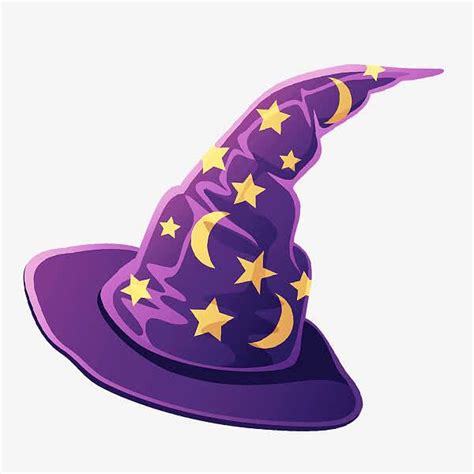 万圣节魔法帽免抠素材_图宝宝 https://bao16.com 万圣节 紫色 魔法 魔法帽