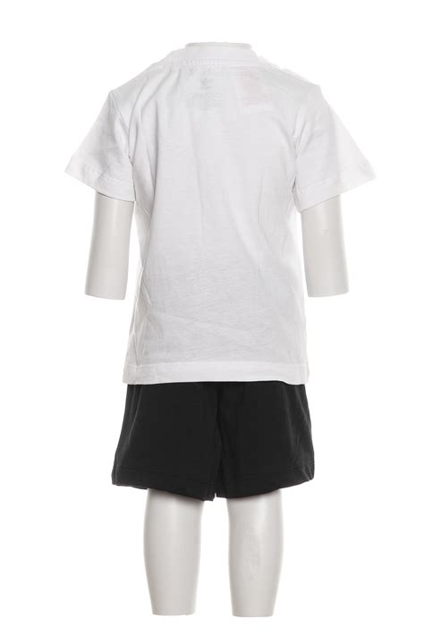 Completo set Adidas Originals da bambino bianco/nero | Scuderi Store