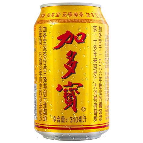 加多宝 凉茶植物饮料 茶饮料 310ml*24罐 整箱装-京东优选-爱奇艺商城