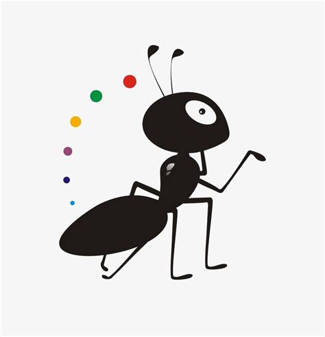 黑色简易卡通蚂蚁图片免费下载_PNG素材_编号1yqi5wrey_图精灵