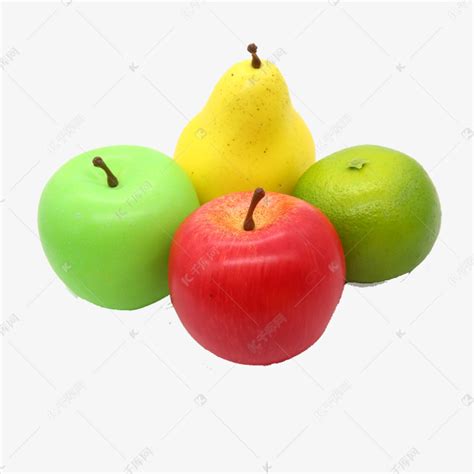 水果大红色成熟苹果和橘子-包图企业站