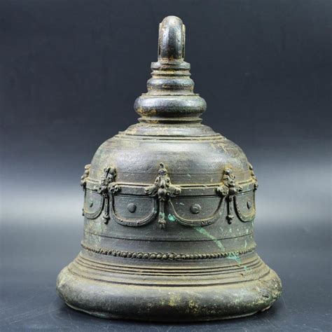 清中期·吉祥纹寺钟古代乐器传统魅力文化艺术结晶