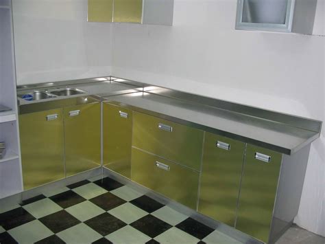 不锈钢厨房橱柜图片大全 厨房装修效果图_精选图集-橱柜网