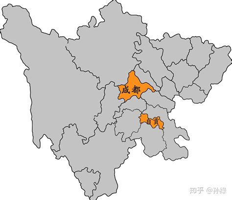 盐之都自贡4区2县城区面积排名，地理位置介绍，你周边了解多少