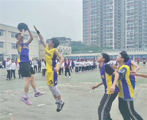 篮球•我与争锋_乐山外国语学校