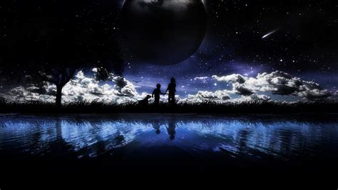 非主流夜晚星辰头像