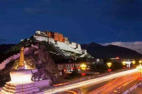 西藏旅游早安图，清晨的西藏林芝赞美语
