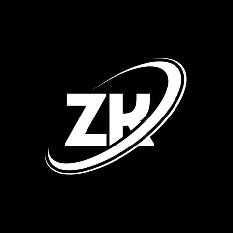 Monogram ZK Logo Design By Vectorseller | TheHungryJPEG