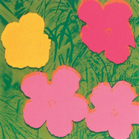 《花》安迪·沃霍尔(Andy Warhol)高清作品欣赏_安迪·沃霍尔作品_安迪·沃霍尔专题网站_艺术大师_美术网-Mei-shu.com
