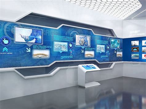 数字多媒体展厅设计的科技感魅力_企业多媒体展厅设计