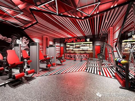 EVERLAST·格斗健身俱乐部·2019·NEW|空间|家装设计|XuXu0208 - 原创作品 - 站酷 (ZCOOL)