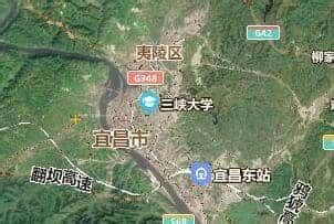 宜昌市卫星地图 - 3D实景地图、高清版 - 八九网