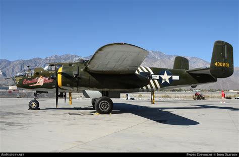 Aircraft Photo of N30801 / 430801 | North American B-25J Mitchell | USA ...