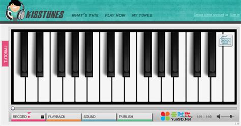 kisstunes:免费在线弹奏钢琴 - 云时代_YunSD.Net