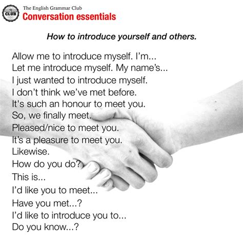 Powerful Ways of Introducing Yourself and Others in English - English ...