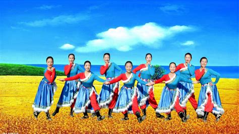 春英广场舞我的家乡叫天堂-藏族舞_广场舞教学视频_广场舞地盘