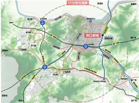 云浮高铁规划图,广东云浮2030规划图,南深高铁云浮段规划_大山谷图库